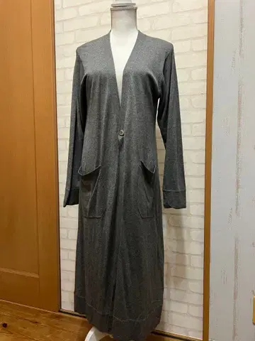 Sabby Genteel 그레이 롱 가디건 XL