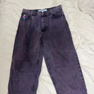 빅 보이 보라색 데님