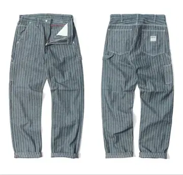 코지마 진즈 헤링본 페인터 팬츠