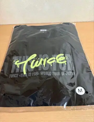 TWICE THIS IS FOR popup T셔츠 BLACK 정연