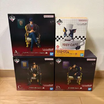 죠죠 월드 제일복권 A상, C상, D상 라스트 원상 4종 세트