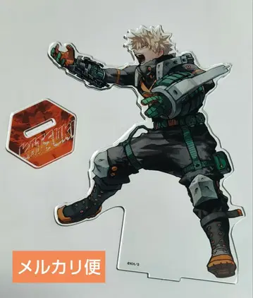 히로아카 원화전 아크릴 MEGA 피규어 아크릴 스탠드 바쿠고 카츠키