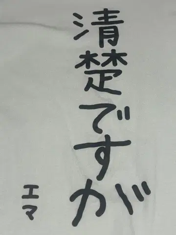 브이스포! 아이자와 에마 T셔츠 XL 사이즈 청순하지만