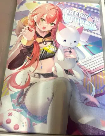 니지산지 시시도 아카리 캔버스 패널 생일 굿즈 2023