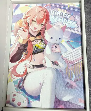 니지산지 시시도 아카리 캔버스 패널 생일 굿즈 2023