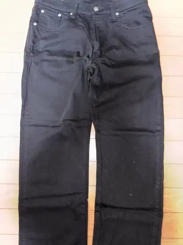 EDWIN 403 블랙 데님 W32