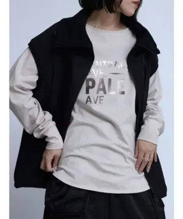 새상품 야마다야 LASUD 박 로고 프린트 롱 T