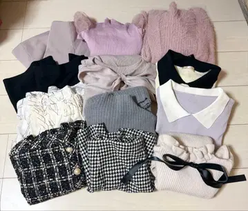 여성용 의류 스커트 묶음 판매 GRL 스나계