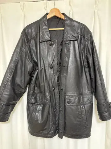 가죽 자켓 카 코트