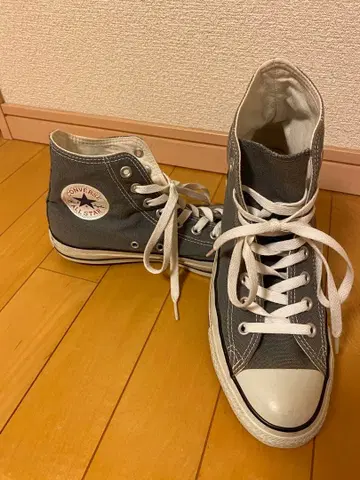 CONVERSE ALL STAR 그레이 하이컷 스니커즈