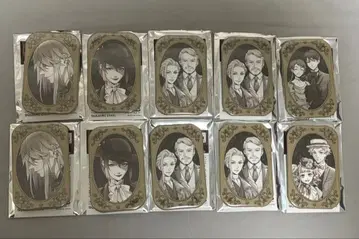 흑집사 Black Label 캔뱃지 Rich Black 장의사 세트