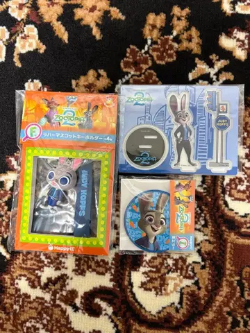 주토피아 2 해피 복권 happy 복권 주디 3종 세트