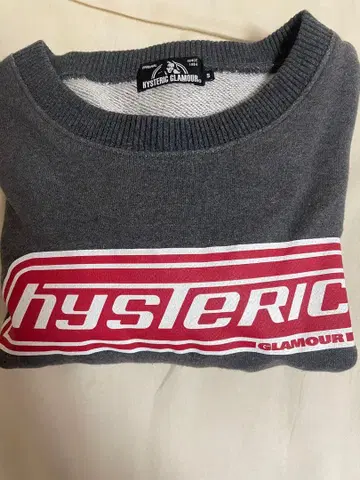 HYSTERIC GLAMOUR 그레이 트레이닝복