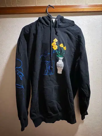 XLARGE (엑스라지) 블랙 후드티 L 사이즈 스트릿