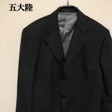 고타이리쿠 6L 빅 사이즈 온워드 테일러드 자켓 블랙 일본제 수트