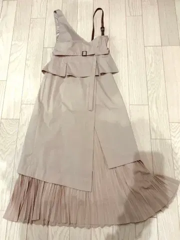 스나이델 트렌치 원피스 새상품