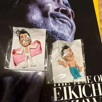 야자와 에이요시 MR.E 가챠 키링 새상품