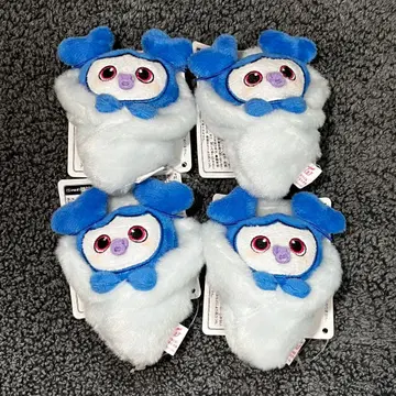 TWICE LOVELYS GIGO 한정판 싸개 마스코트 쯔위 4개 세트