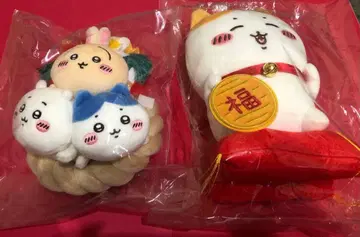 치이카와 (먼작귀) 초복! 하치와레 봉제 인형 S 볏짚 장식 봉제 인형