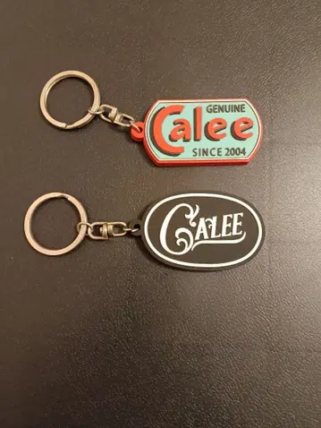 calee 러버 키링 2개 세트