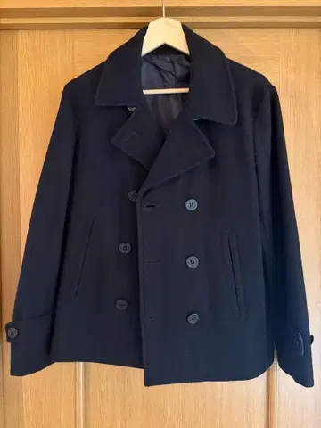 울 피 코트 네이비 Beauty & Youth