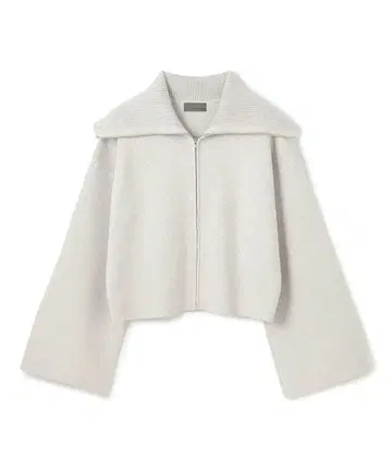 [ uncrave ] 캐시미어 블렌드 니트 집업 블루종