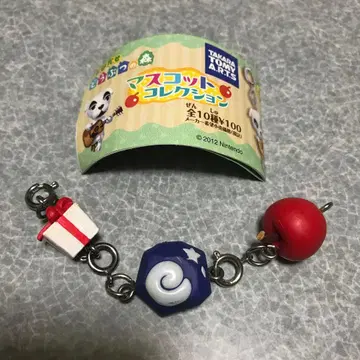 튀어나와요 동물의숲 마스코트 컬렉션 가챠 선물 화석 사과