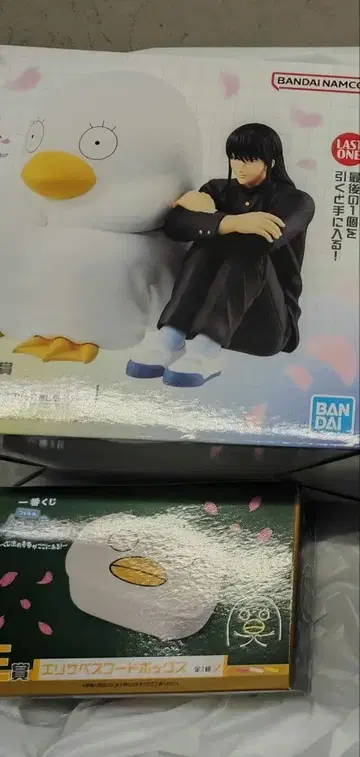 제일복권 3년 Z반 긴파치선생 E상 라스트 원상 카츠라&엘리자베스 세트