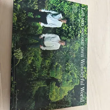 유즈 Wonderful World 2008 투어 팜플렛