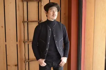 ANATOMICA MOCK NECK SWEATER M