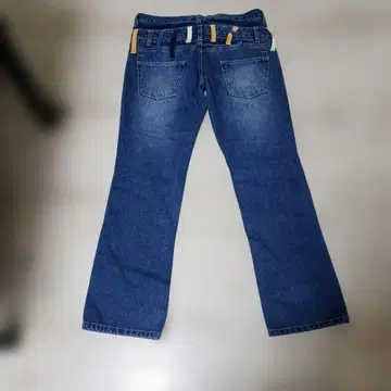 더블 허리 데님 W67