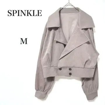 스핀클 더블 버튼 숏 기장 자켓 가을 겨울용 그레이지