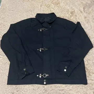 새상품 파이어맨 후크 짧은 기장 자켓 네이비