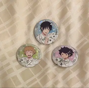 월드 트리거 점페스 나카가이코교 홀로그램 캔뱃지 오키 미나미사와 호소이