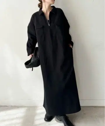 SELECT MOCA by son 셀렉트모카 프론트 지퍼 원피스