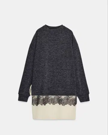 ZARA 소프트 대비 원피스