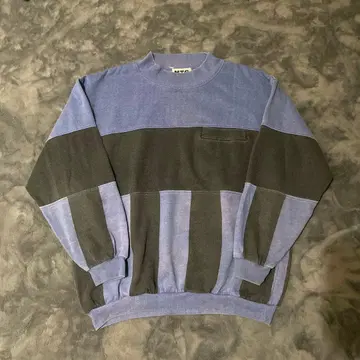 MTO SPORT 스트라이프 트레이닝복 L 사이즈 맨투맨 구제 의류