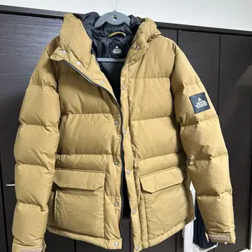 TARAS BOULBA 후드 부착 다운 자켓 L 사이즈 베이지