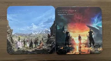 파이널 판타지 7 리버스 스퀘니 카페 코스터 2장 세트