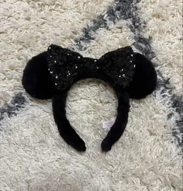 [거의 미사용] 미니 머리띠 블랙