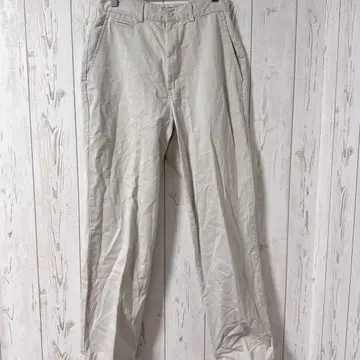 Dockers 베이지 치노 팬츠 플랫 프론트 여성용 남성용 당일 발송