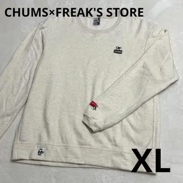 [ 컨디션 최상 ] CHUMS 프릭스스토어 참스 맨투맨 XL 베이지
