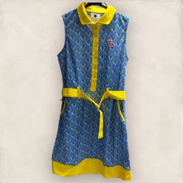 efficace 골프 원피스 파랑/노랑