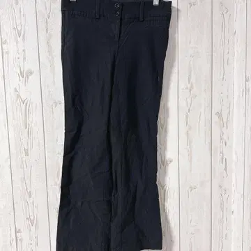 HAVE & HAVE 블랙 캐주얼 팬츠 S 당일 발송