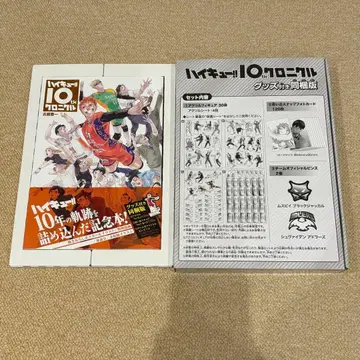 하이큐 10th 크로니클 굿즈 포함 한정판