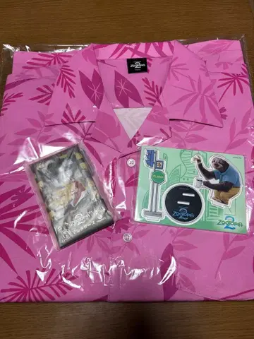 주토피아 핑크 셔츠와 스티커 세트