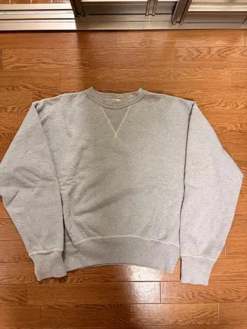 빈티지 60s 맨투맨 짐앤선즈 라운드통 앞V 무지 L USA