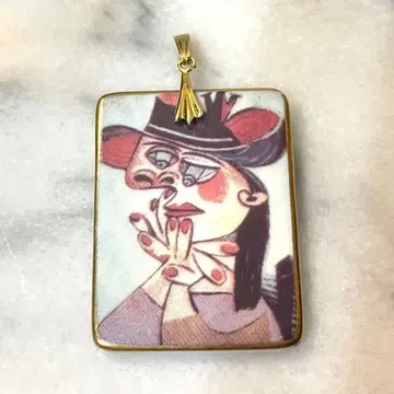 피카소 NY 빈티지 펜던트