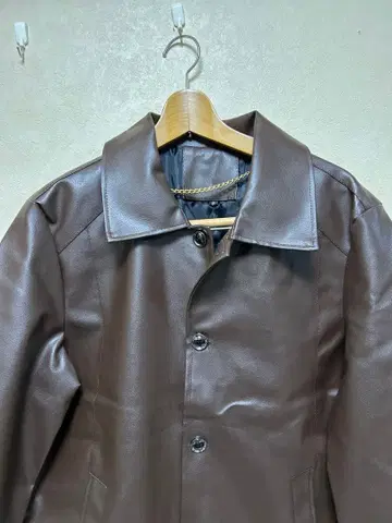 라무 가죽 쇼트 자켓, 코트 ~미사용 새상품~ 사이즈 XL