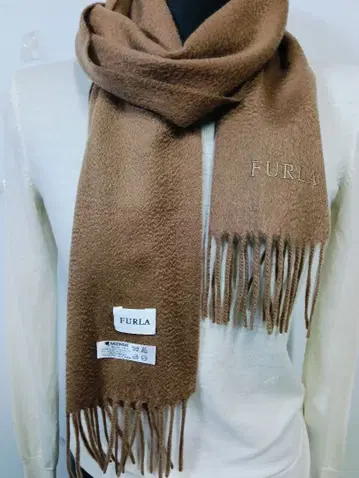 FURLA 캐시미어 100% 머플러